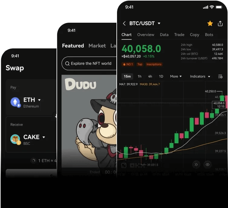 bitcoinApp界面展示